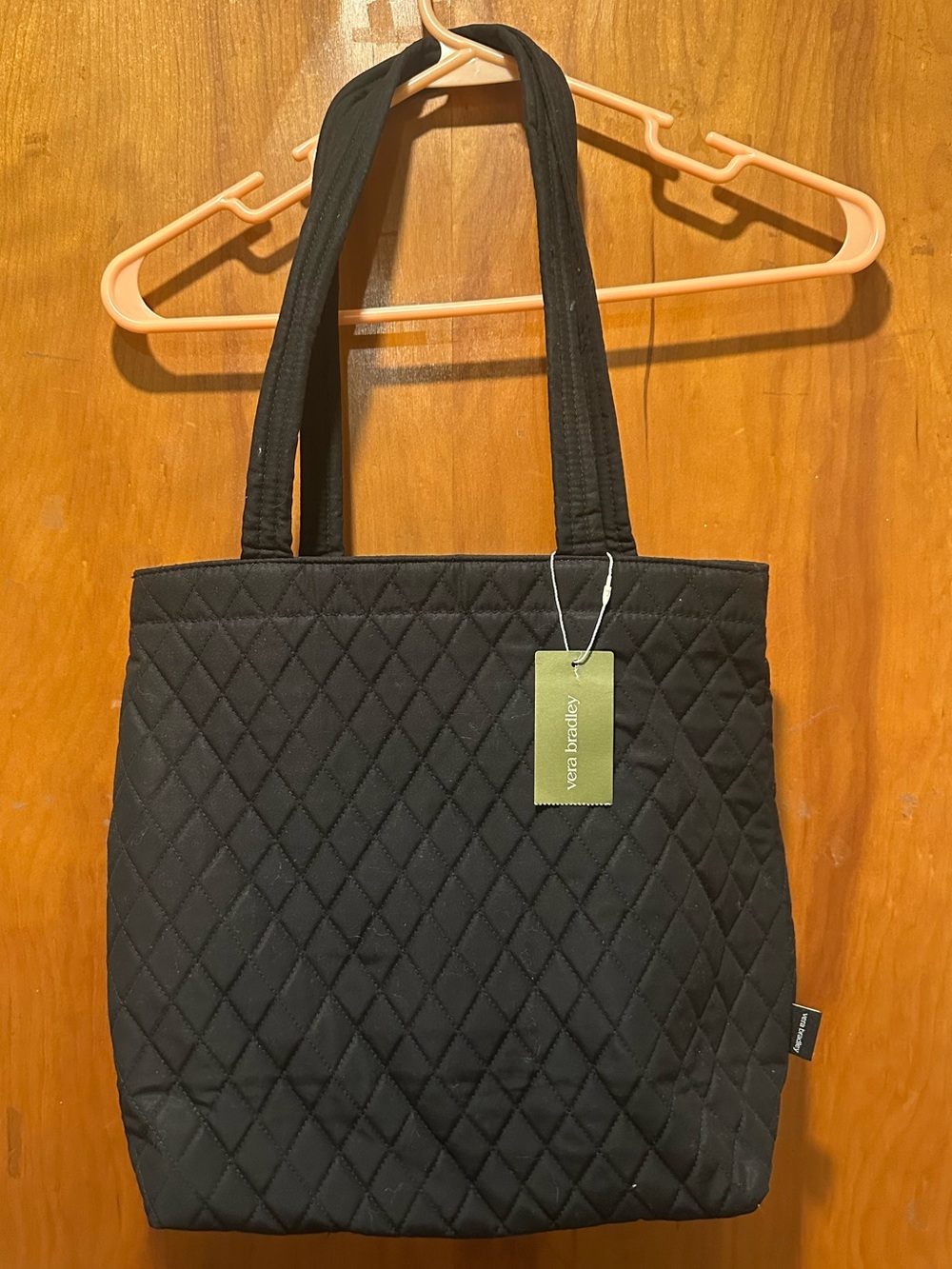 NWT — Vera Bradley Black Quilted Tote Bag